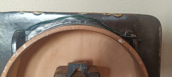 Image 1 of Kienzle Chunky Lava Wall Clock – Ceramic – Germany, 1960s