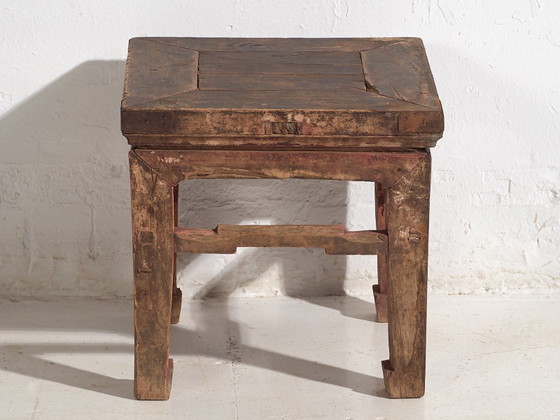 Small antique side table (c.1850) #1, Wood, Brown, Rustic (photo 21 of 22)