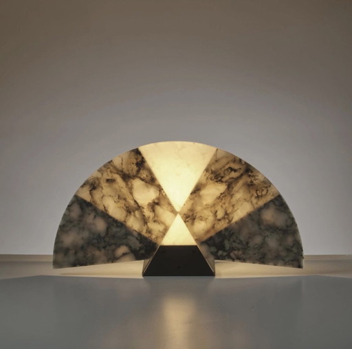 Ventaglio V584 lamp by Angelo Mangiarotti in 1987 Skipper Pollux edition