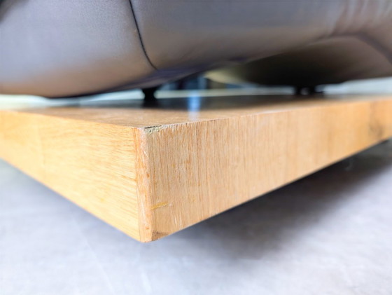 Image 1 of Koinor Free Motion Edit 2 Sofa Couch Ecksofa Leder Balkeneiche