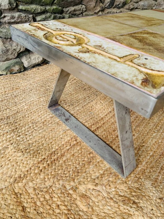 Vintage Ceramic Coffee Table – 1970s (photo 7 of 12)