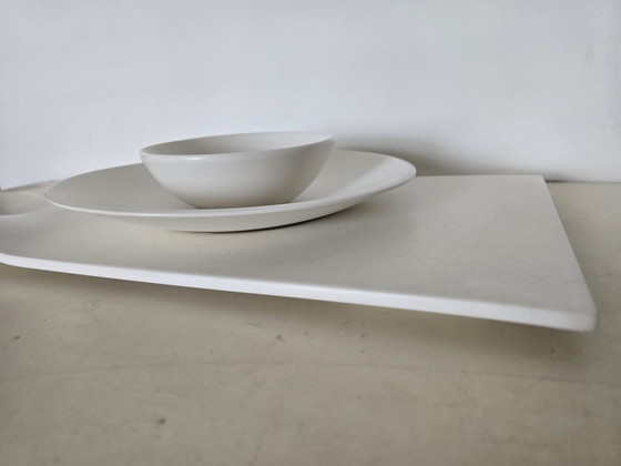 Image 1 of Bandeja, plato y cuenco para servir Gien Wave 2000