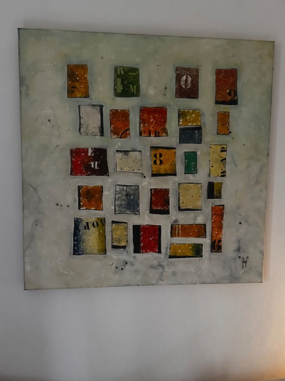 Painting by Bergen artist RP van den Heuvel – Paintings & Drawings, Canvas (photo 4 of 5)