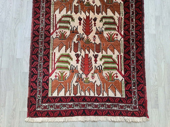 Image 1 of Tappeto persiano Belouch fatto a mano