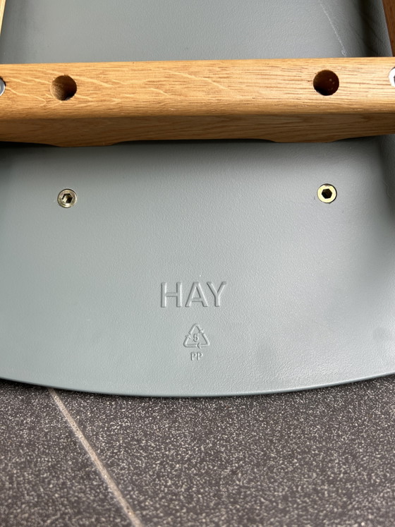 Image 1 of 6x Hay About a Chair bucket chairs / dining chairs with original cushions