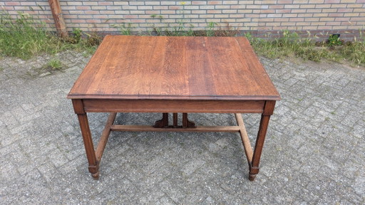 Antique oak table