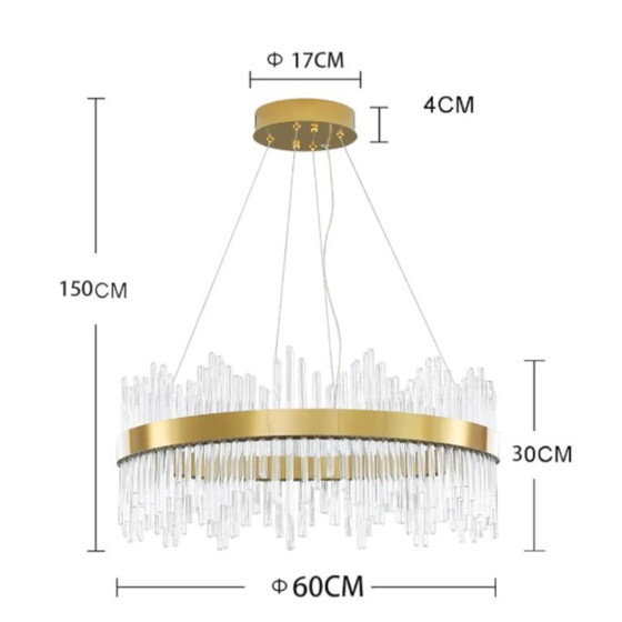 Image 1 of Eva-Rundleuchter im modernen, zeitgenössischen Design
