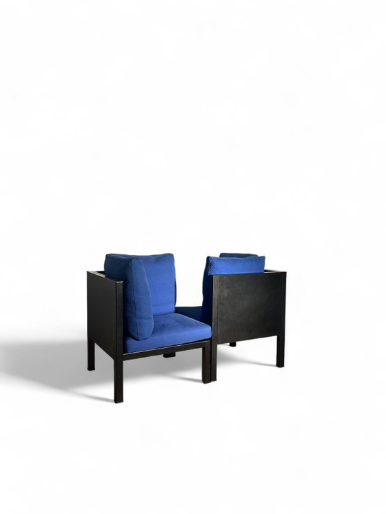 Image 1 of Pair of "Sity" armchairs for B&B Italia, Antonio Citterio
