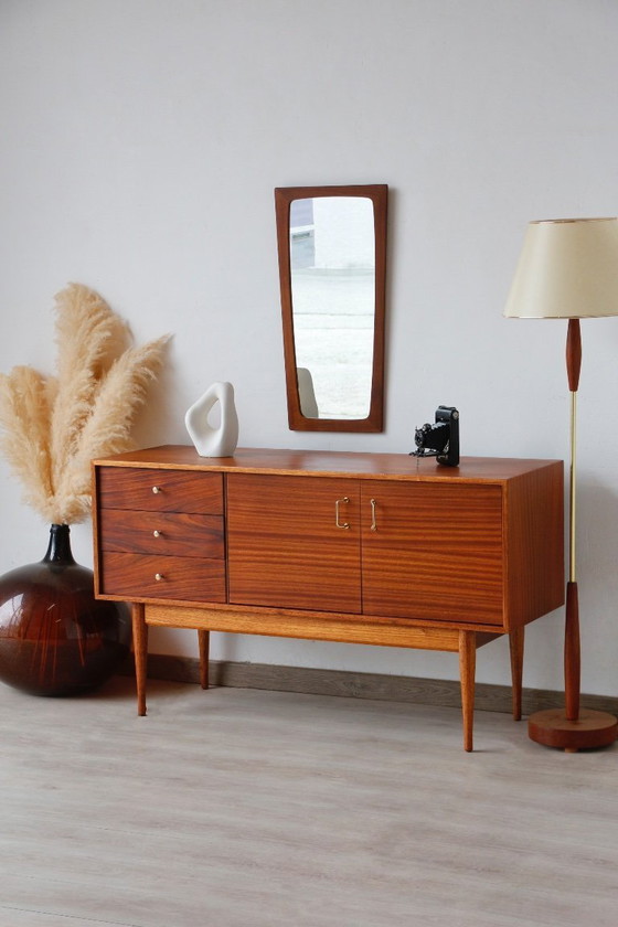 Image 1 of Credenza Uniflex in mogano e palissandro (1960) - Mobili d'epoca