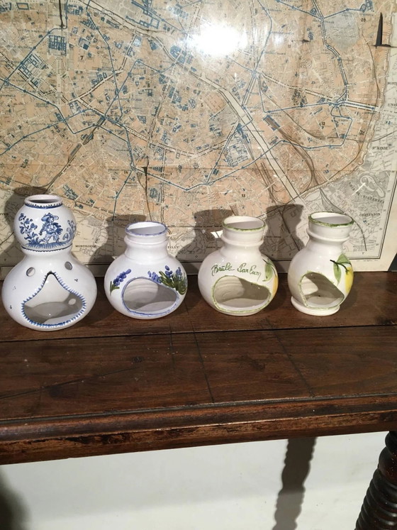 Vallauris und Moustier Parfumbrenner Ihrer Wahl – Kerzenhalter, Porcelain, Vintage (photo 11 of 12)