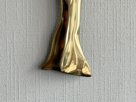 Image 1 of Scultura vintage in ottone "Bijan" degli anni '70