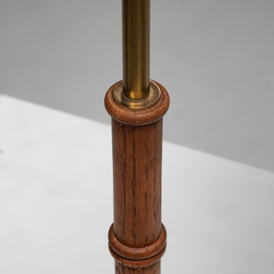 Lampada da tavolo in ottone e legno di Falkenbergs Belysning, Svezia, anni '60 – Lampade da tavolo, Brass (photo 7 of 11)