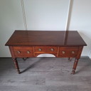 Antique Mahogany Writing Desk or Desk