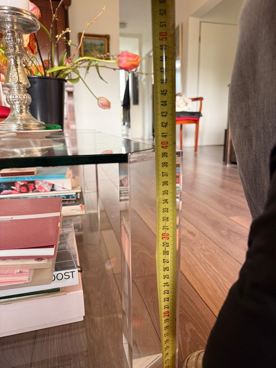 Image 1 of Couchtisch aus Glas, 101 x 101 cm, Höhe 39,5 cm