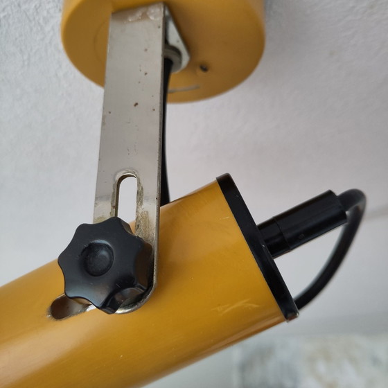 Vintage mid century modern ceiling light – Plastic, Metal (photo 9 of 13)
