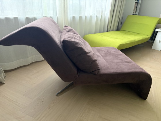 Alcantara armchair Downtown, Ligne Roset, from collection with Red Dot Design award, Cinna, Textile, Metal (photo 3 of 5)