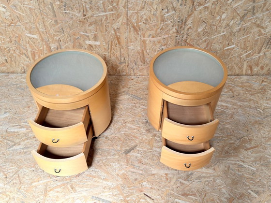 Image 1 of Tables de chevet design Hülsta - lot de 2