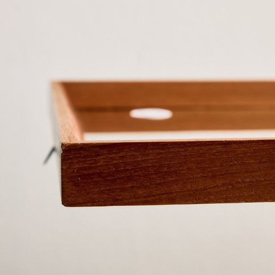 Image 1 of MK11833 Spiegel met teakhouten frame