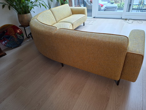 Leolux Pode Melloo 6 persoons ronde hoekbak