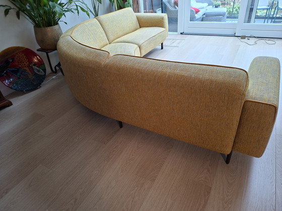 Image 1 of Leolux Pode Melloo 6 persoons ronde hoekbak