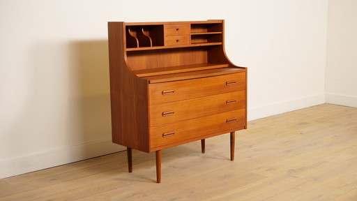 Vintage Secretaire | Teck | 100 cm