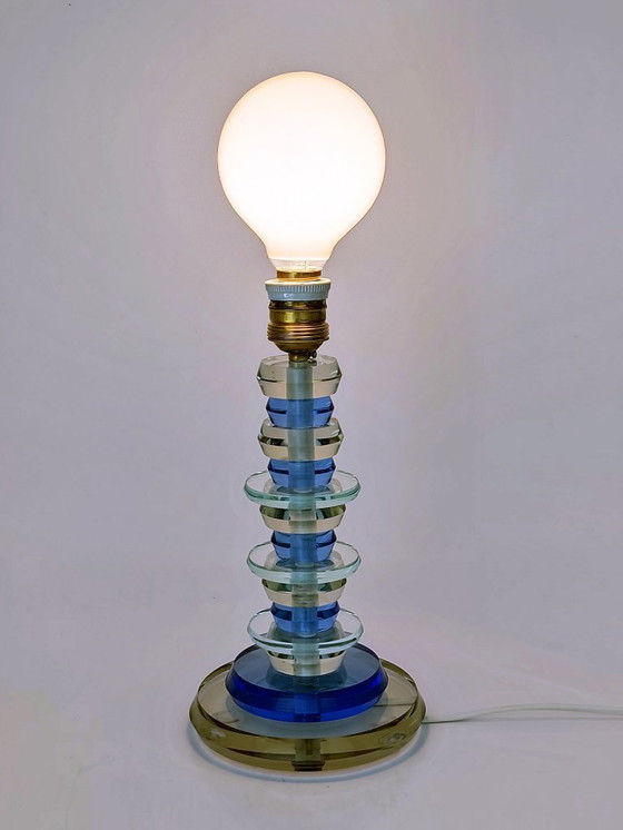 Image 1 of Italienische Murano-Tischlampe