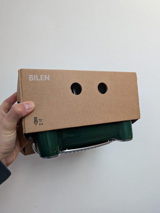 Image 1 of Set of 2 Vintage POP ART style IKEA BILEN Chevrolet wall lamps from the 80s/90s