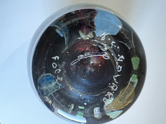 Image 1 of Blown glass vase, Jean-Claude NOVARO