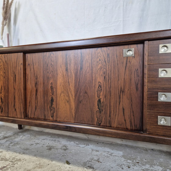 Image 1 of H.P. Hansen vintage Rosewood Deens sideboard, tv meubel 60's