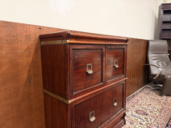Archivador original Globe Wernicke – Archivadores, Madera, Latón (photo 5 of 9)