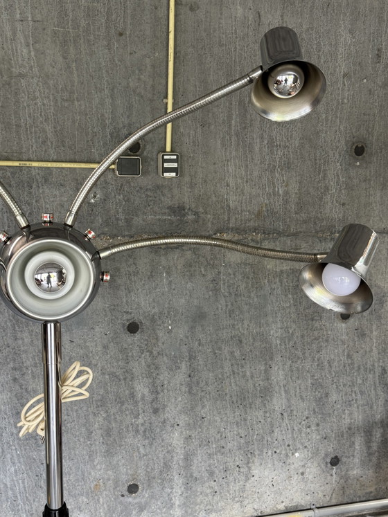 Image 1 of MCM Adjustable Octopus Floor Lamp