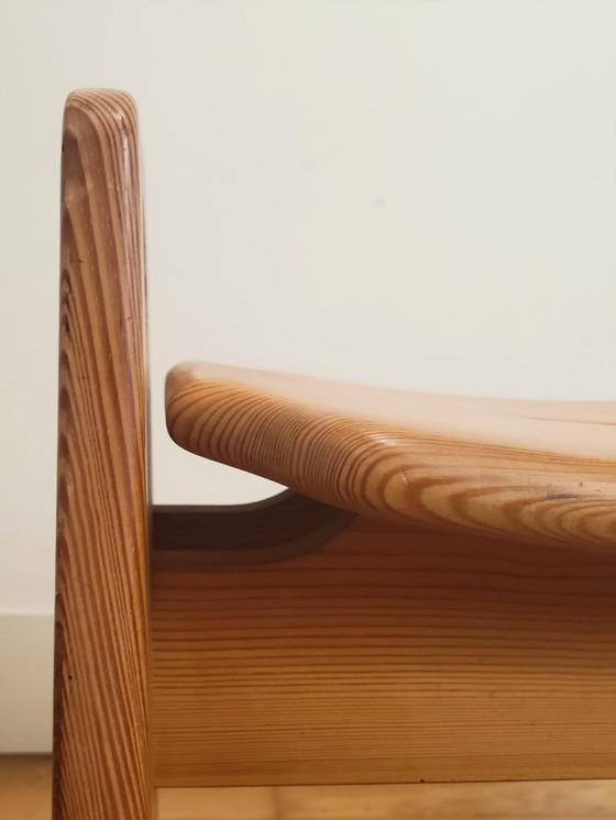 Image 1 of Taburete de pino de Gilbert Marklund para Furusnickarn, Suecia