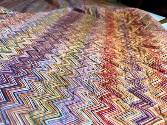 Missoni Zigzag Gesteppte Decke 125x265 Cm Chevron – Dekorative Objekte, Textile (photo 4 of 9)