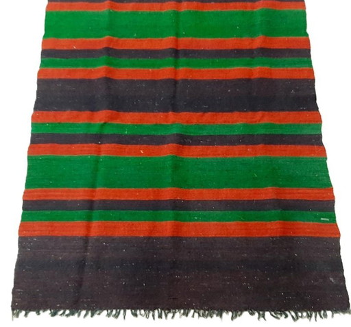 Vintage Striped Runner Rug