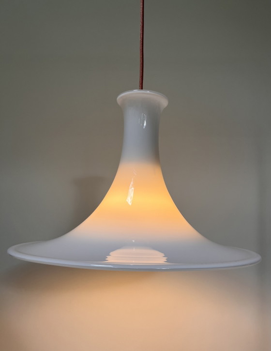 Lampada a sospensione Holmegaard Mandarin di Michael Bang, Danimarca, anni '80 – Lampade a sospensione, Glass (photo 6 of 10)