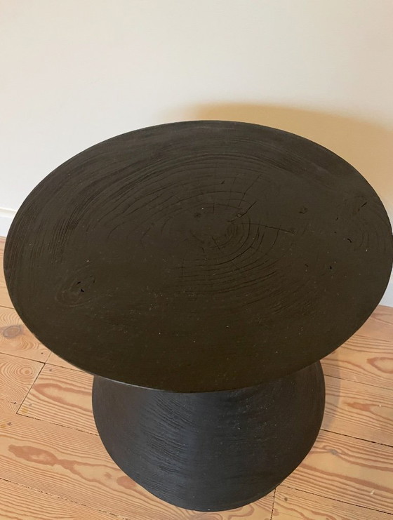 Image 1 of Massief teak side table  