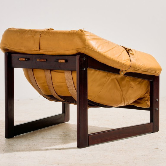 Image 1 of MK11777 MP-091 leren sofaset van Percival Lafer, set van 6
