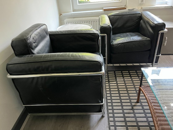 Image 1 of Sedia Cassina LC2 di Le Corbusier, Pierre Jeanneret e Charlotte Perriand