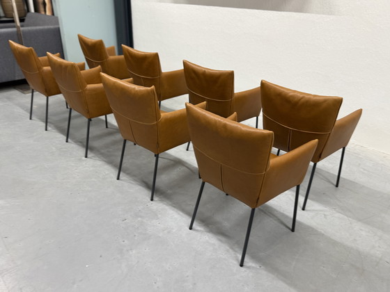 Image 1 of 4 Silla de comedor Label van den Berg Mali Bovino de cuero natural