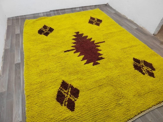 Image 1 of Tapis marocain en laine naturelle 300cmx200cm