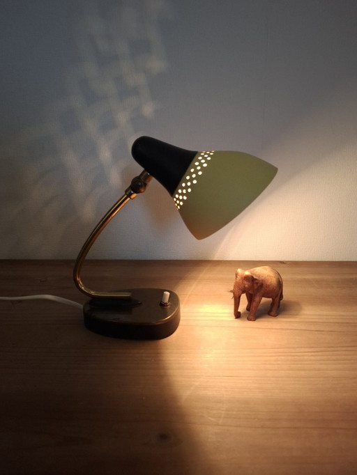 Lampada da comodino vintage Erpees degli anni '50/'60. Germania.