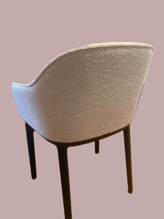 Image 1 of Vitra - Softshell con braccioli - Rivestimento: Nubia 01 - Base: Quattro gambe nero