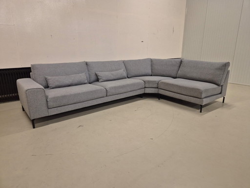 Pronto Wonen - Corner Sofa - Grey - Fabric - Trapeze - Design