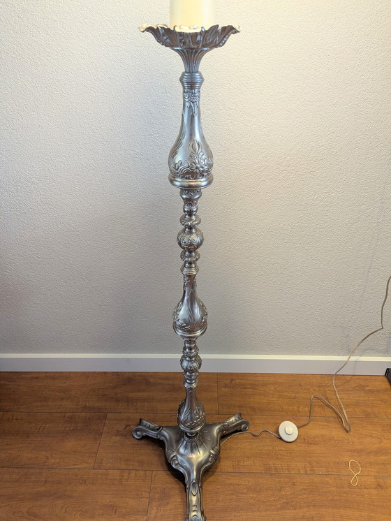 Image 1 of Hollywood Regency Style floor lamp
