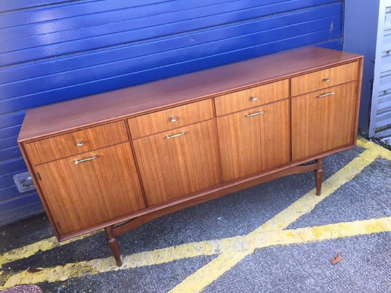 Mid-Century Sideboard oder Barschrank von Greaves & Thomas, 1962 – Messing, Mid Century Modern (photo 3 of 5)