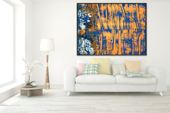 Image 1 of Jürgen Angeler - Orange Stamp - XXL