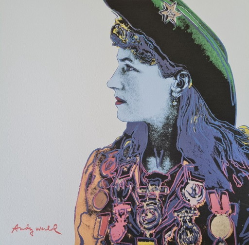 D'après Andy Warhol, Annie Oakley, années 1980, lithographie