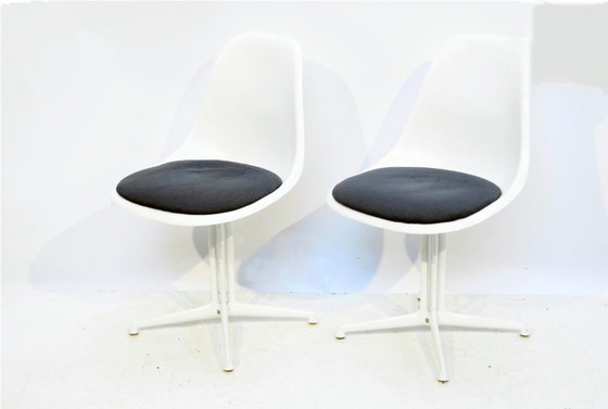 Image 1 of 6 sillas Herman Miller de fibra de vidrio La Fonda Eames