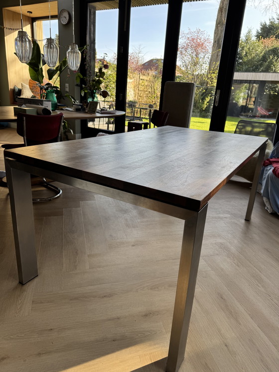 Image 1 of Walnut dining table