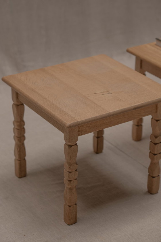 Image 1 of Set di tavolini di metà secolo di Henning Kjaernulf, 1960